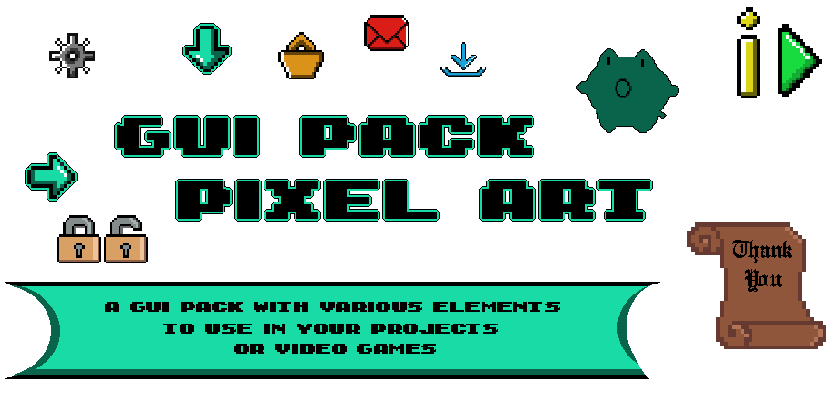 GUI Pack Pixel Art