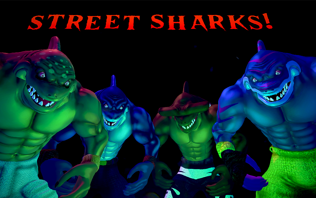 Street Sharks: The Game!