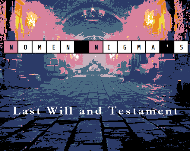 Cover image for Nomen Nigma's Last Will and Testament