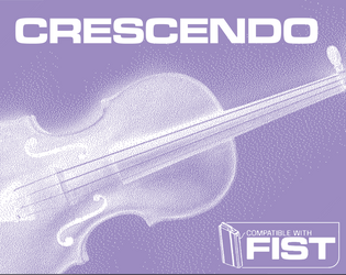 CRESCENDO   - A West Berlin based Operation Zine for FIST about fighting a sentient noise from space 