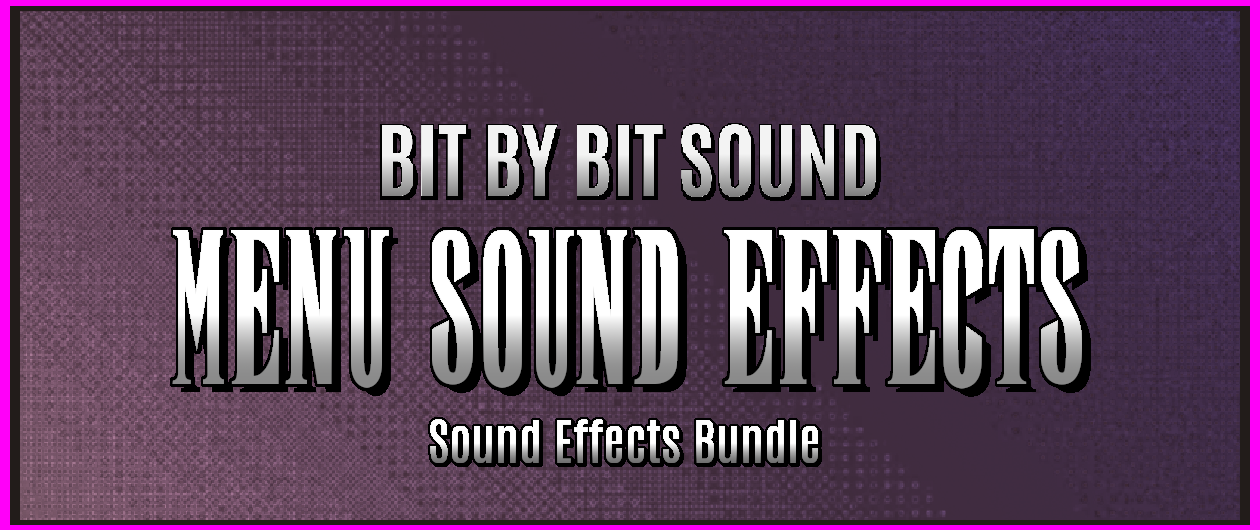 GUI/Menu Sound Effects