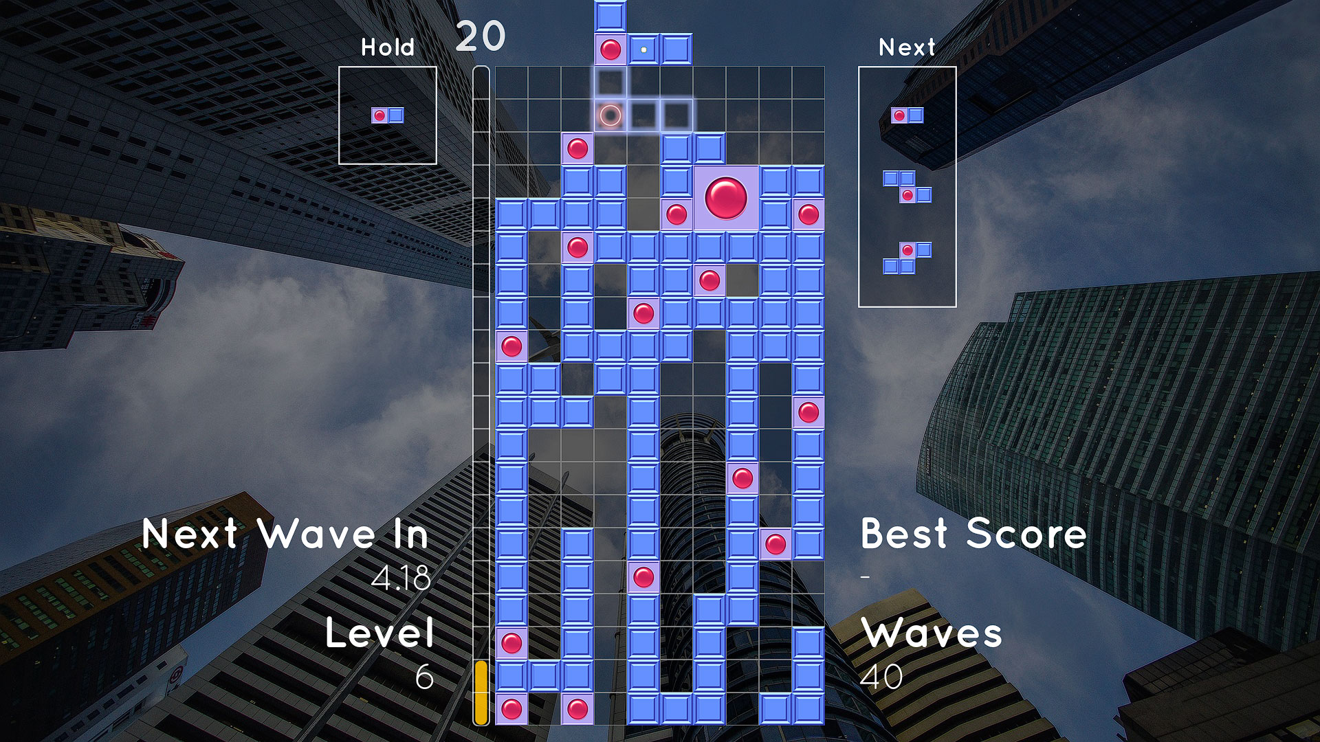 Screenshot of Survival mode
