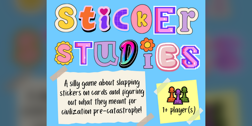 Cover image for Sticker Studies
