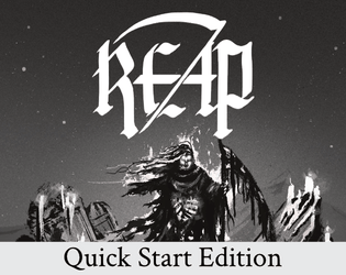 REAP Quick Start Edition   - Quick start for the REAP roleplaying game 