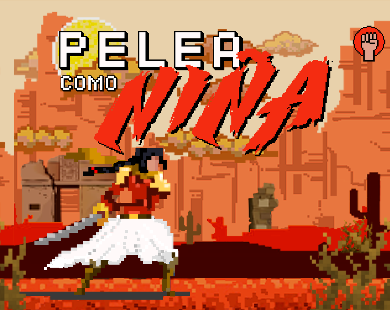 Cover image for Pelea como Niña