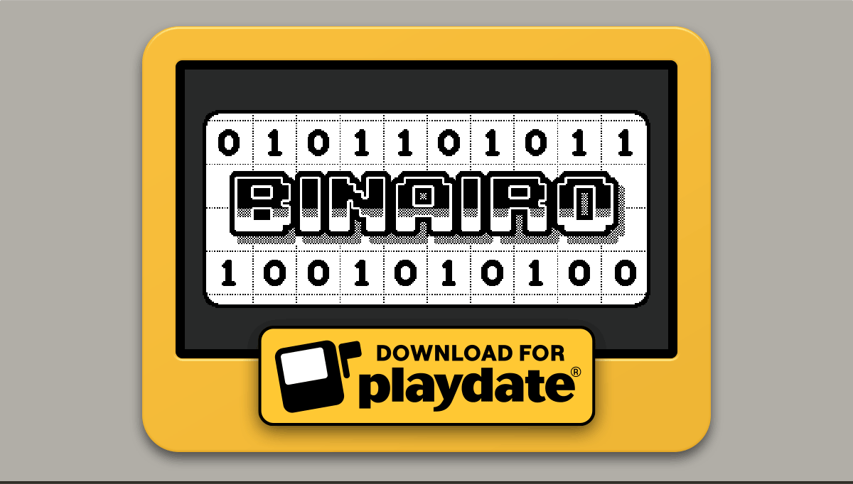 Binairo - Logic Puzzle (Playdate)