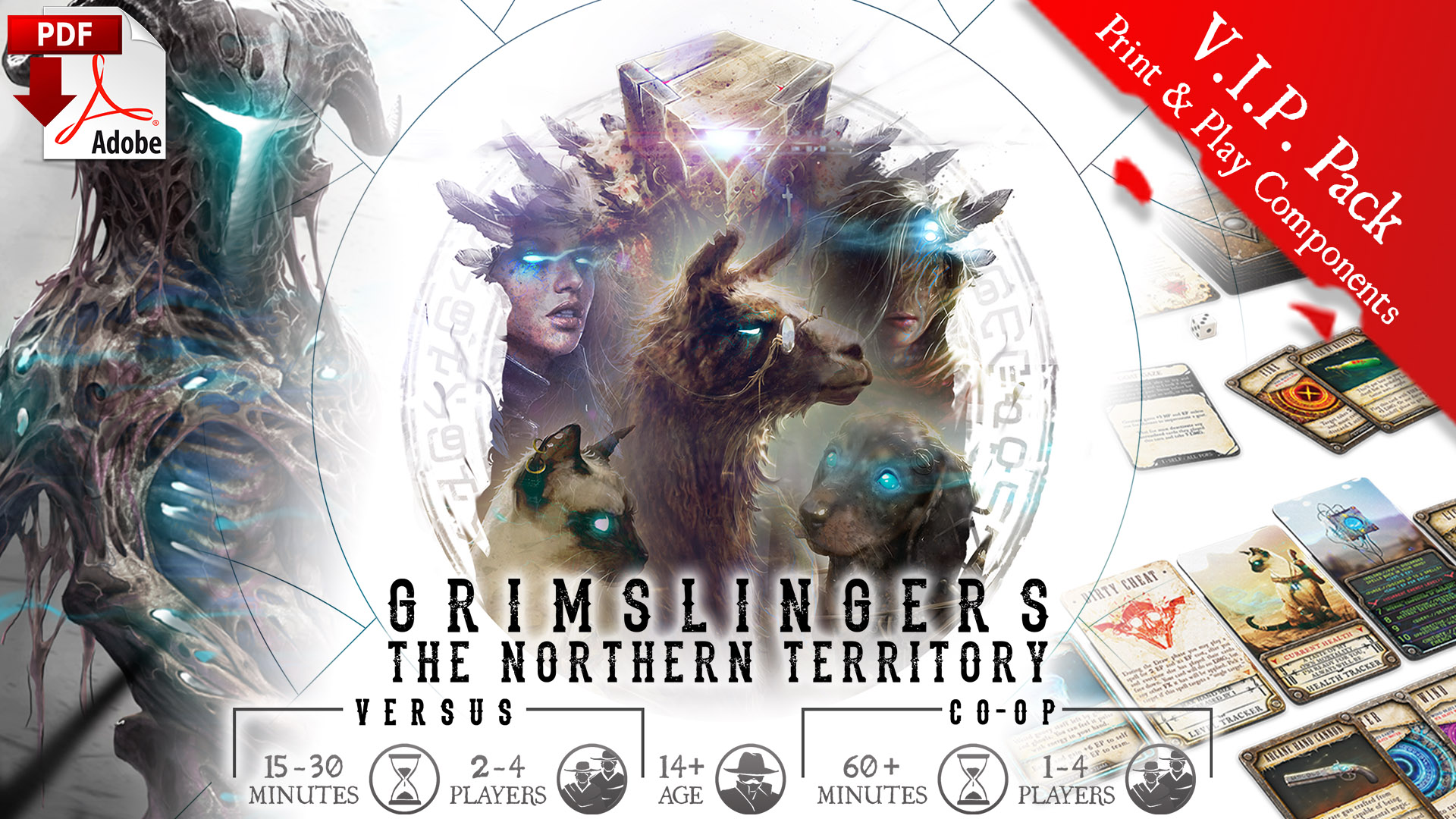 Grimslingers: The Northern Territory (GNEGS17-Print & Play)