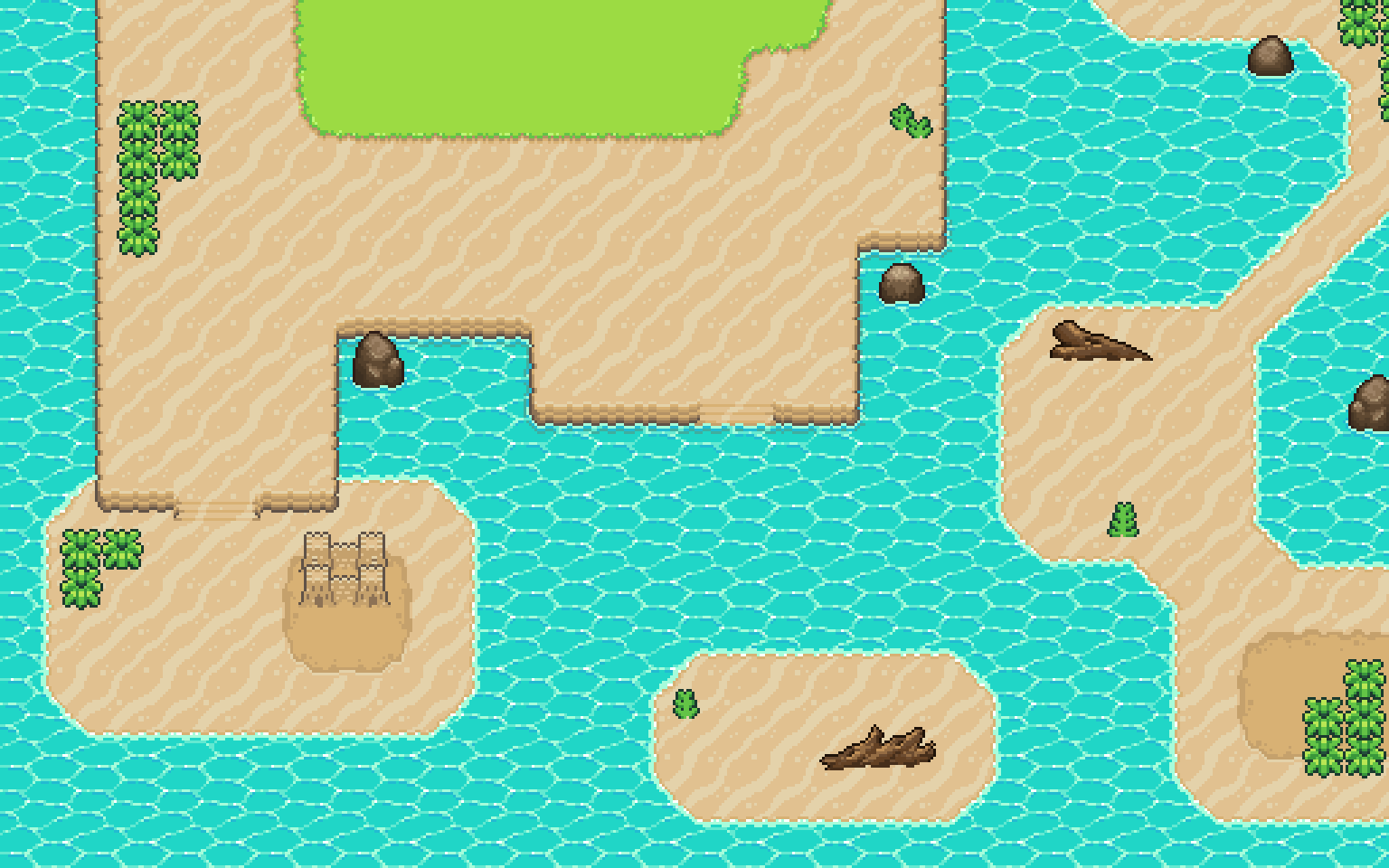 Beach Tileset and Asset Expansion Pack 32x32 Pixels