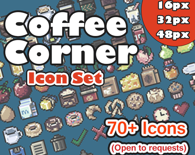 Coffee Corner Icon Set