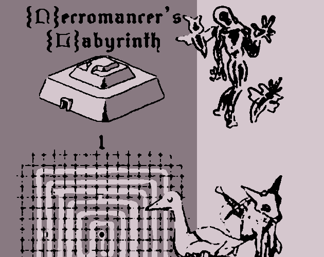 Portada de Labyrinth Of The Necromancer