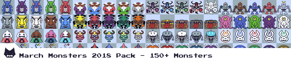 March Monsters 2018 Pack