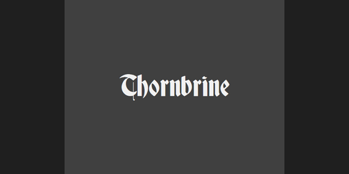 Cover image for Thornbrine