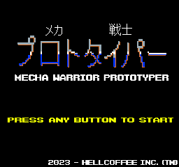 Cover image for Mecha Warrior Prototyper (Demo)