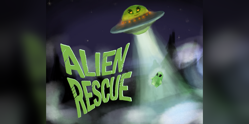 Cover image for Alien Rescue - Mission Good Grief - Froglin games