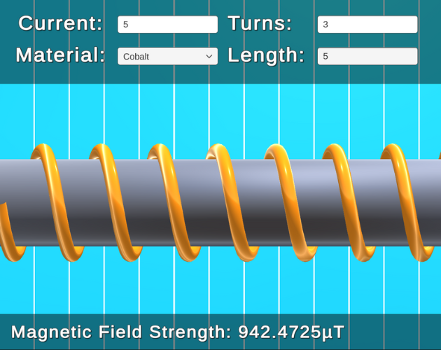 Solenoid Physics Simulation by riyadwritescode