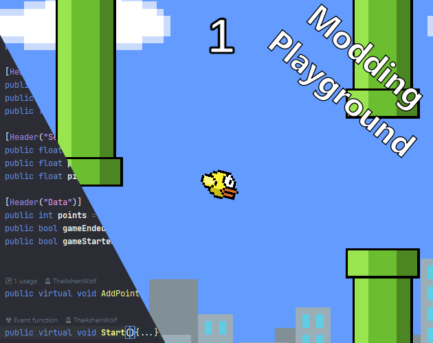 Modding Playground Flappy Bird By Theashenwolf Modding Playground Flappy Bird By Theashenwolf