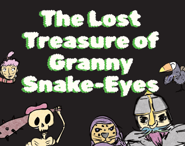 Cover image for The Lost Treasure of Granny Snake-Eyes