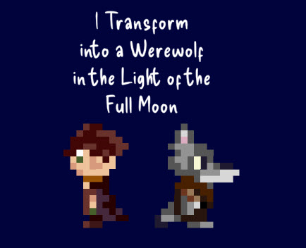 Cover image for I Transform Into a Werewolf in the Light of the Full Moon.