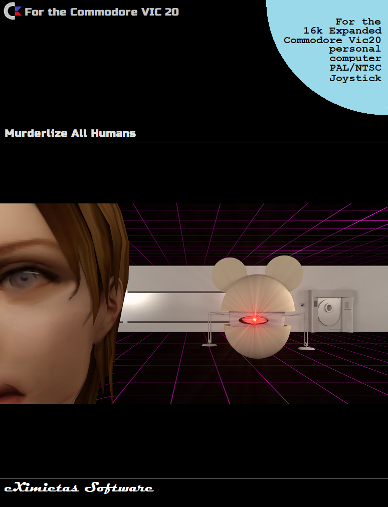 Cover image for Murderlize all Humans! - Vic20 +16k