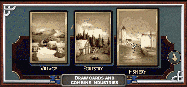 Draw Cards and Combine Industries