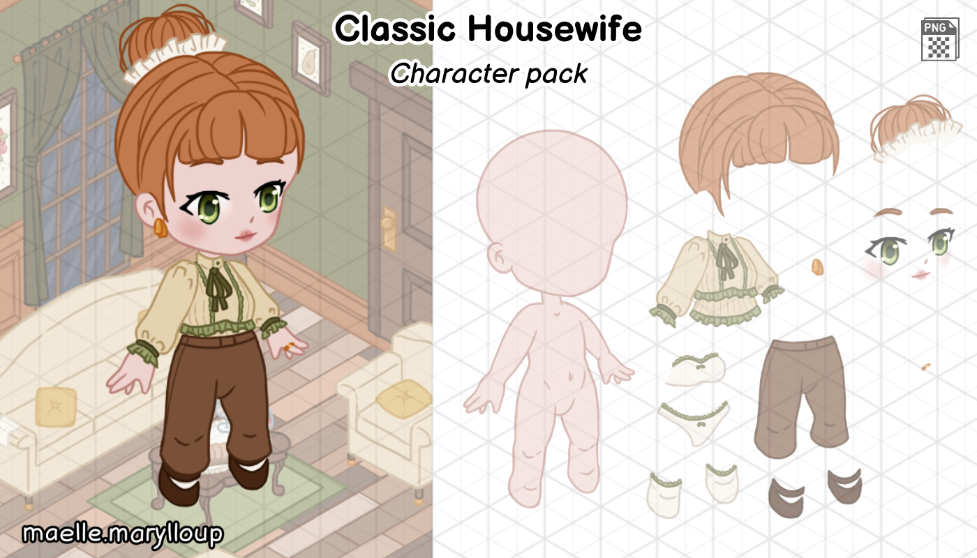 Classic Housewife (character pack)