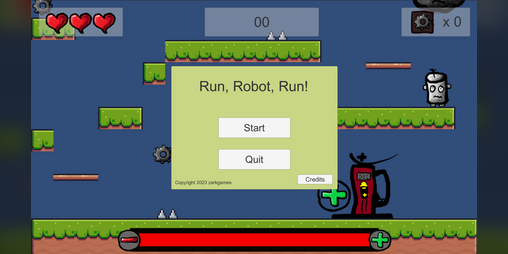 Cover image for Run, Robot, Run!