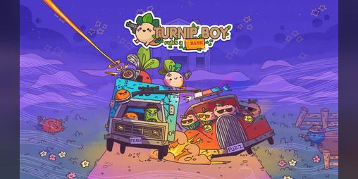 Cover image for Turnip Boy Robs a Bank