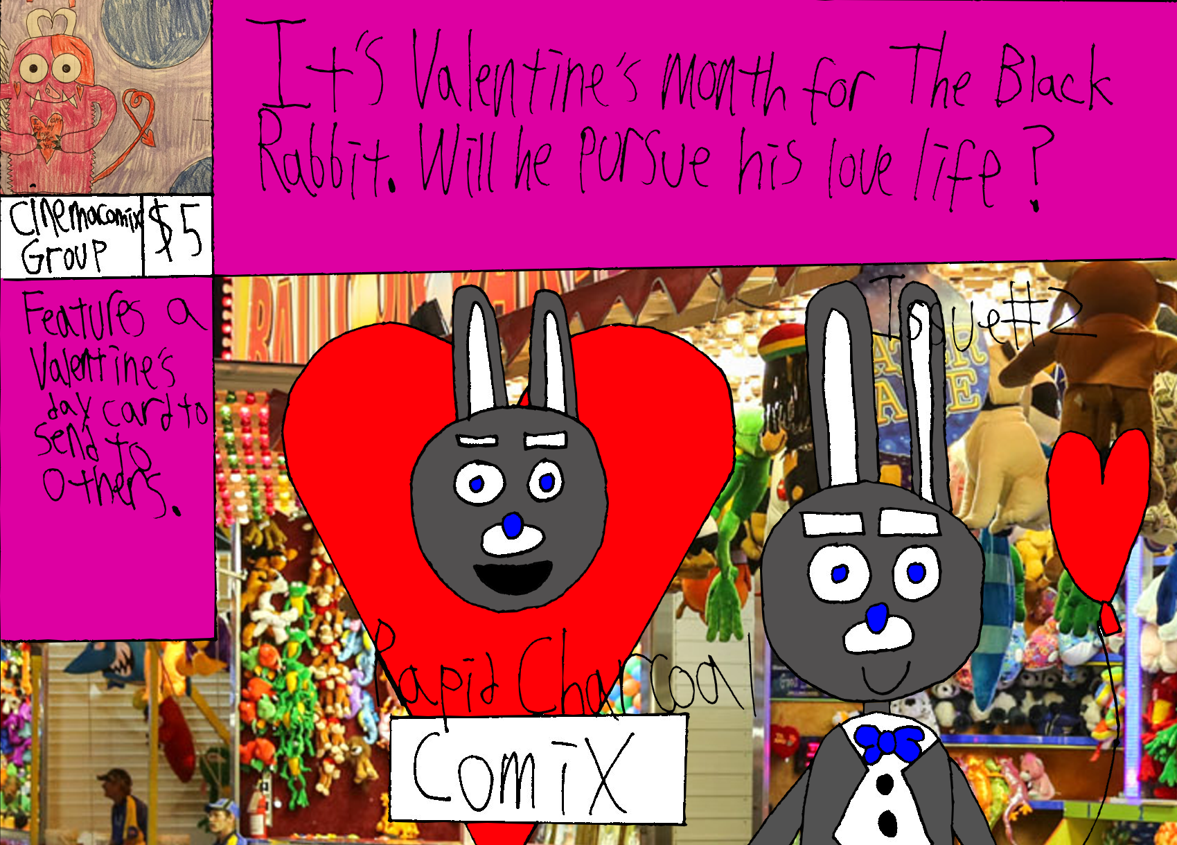 RCC Issue 2: Valentine's Day Issue PDF by Charcoal Rabbit Company