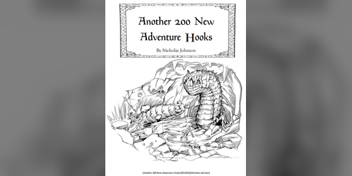 Cover image for Another 200 New Adventure Hooks