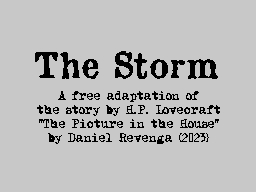 Cover image for The Storm (2023)