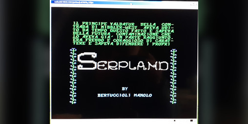 Serpland (C64) by manolober