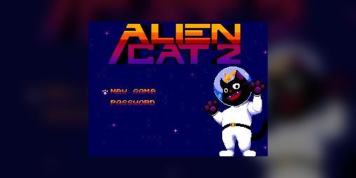 Cover image for Alien Cat 2 ® (SMS) Demo