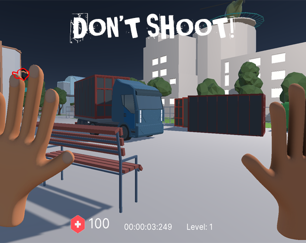 Don't Shoot! by zelly for Trijam #214: The 3 hour game jam - itch.io