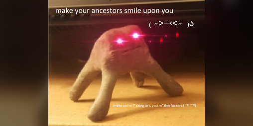 Cover image for make your ancestors smile upon you ૮₍ ˶>⤙<˶ ₎ა