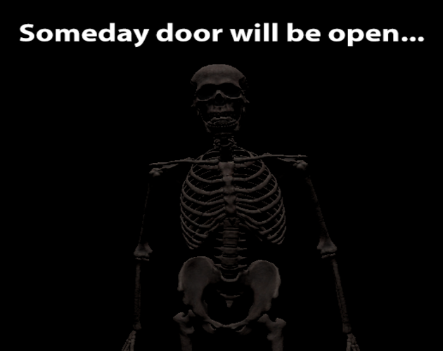 Someday the door will be open... cover