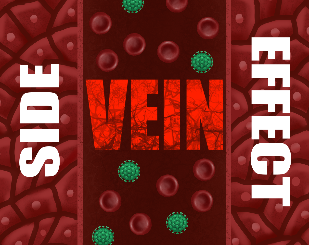 Side vein effect by necrashter