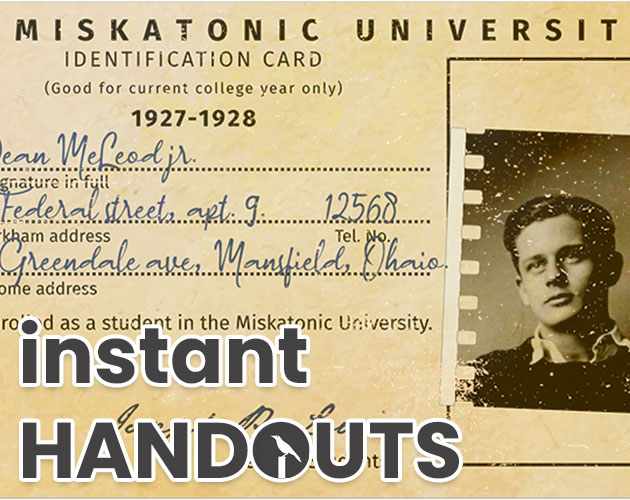 Cover image for INSTANT HANDOUTS