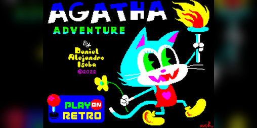 Cover image for Agatha Adventure 128K