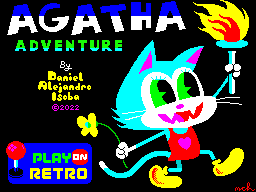 Agatha Adventure 128K by Daniel Isoba