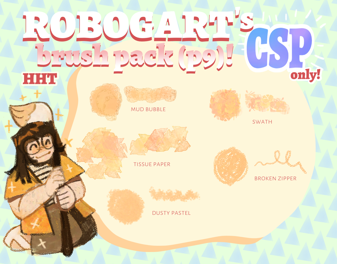 ROBOGART's Brush Pack (P9)! [CSP brushes, .sut files!] by robogart