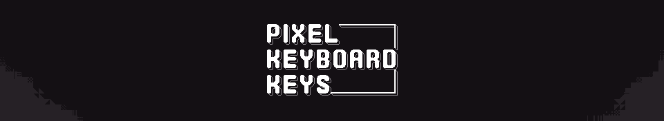 Pixel Keyboard Keys