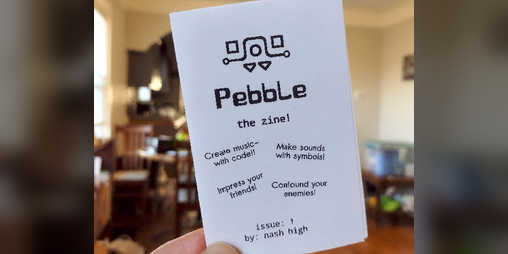 Cover image for Pebble Zine