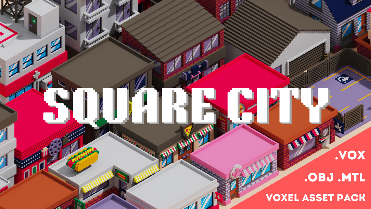 Square City - Asset Pack