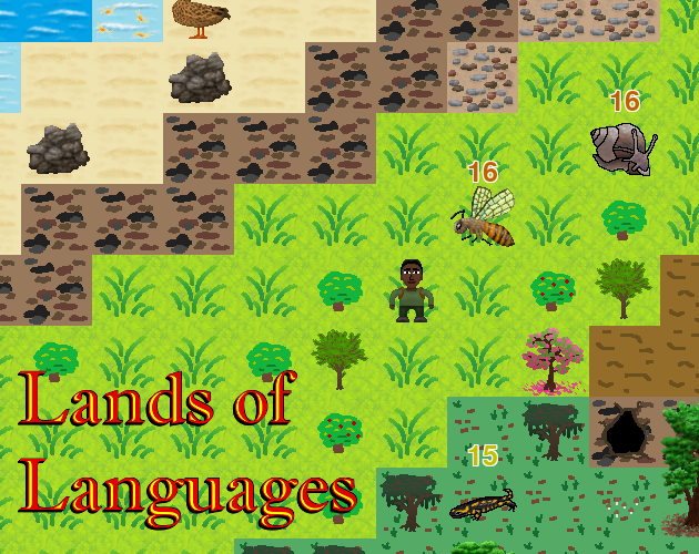 Lands of Languages by CodeSpree
