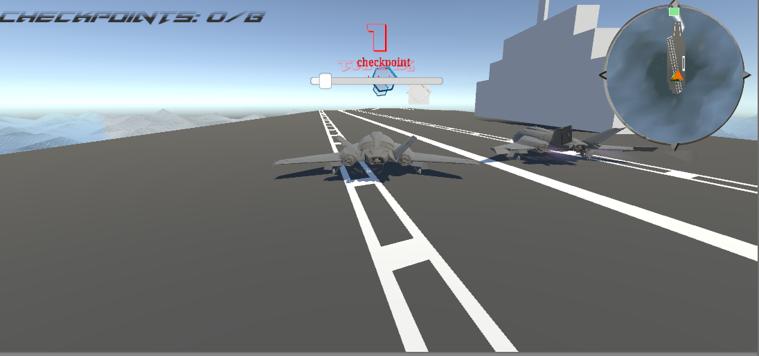 Plane Racing 1 Plane Racing vs Bot by razorshark81