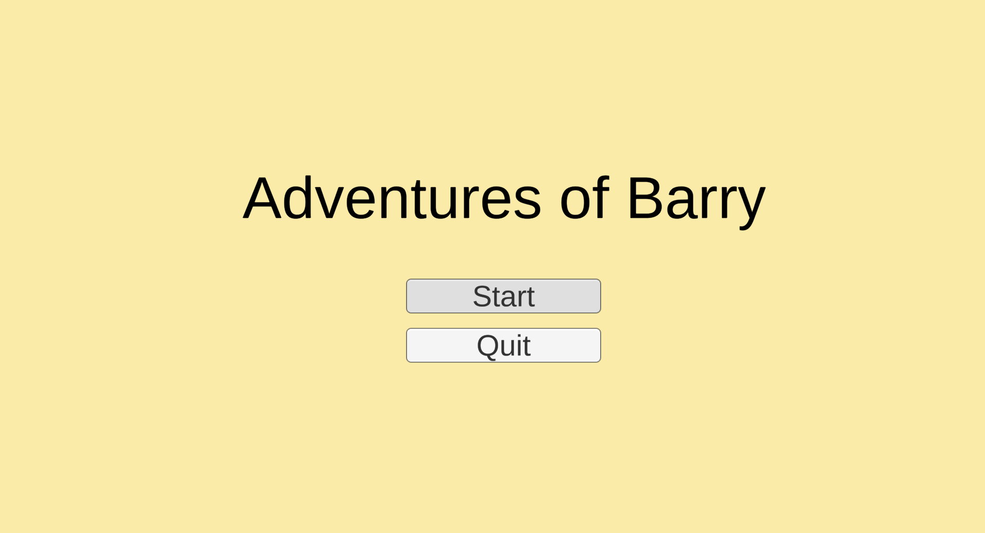 Adventures of Barry