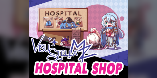 Cover image for Hospital Shop plugin for RPG Maker MZ