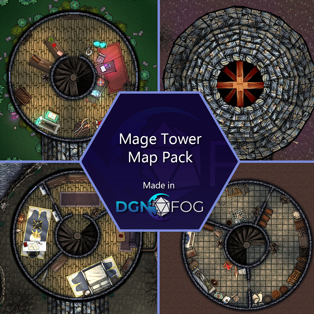 Mage Tower Map Pack By Wendigoworkshop 