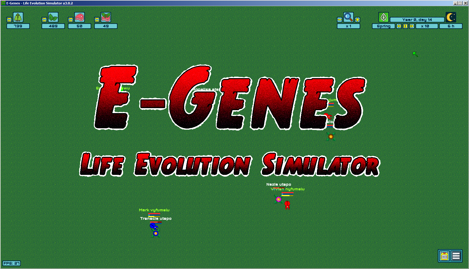 E-Genes - Life Evolution Simulator by E-Genes