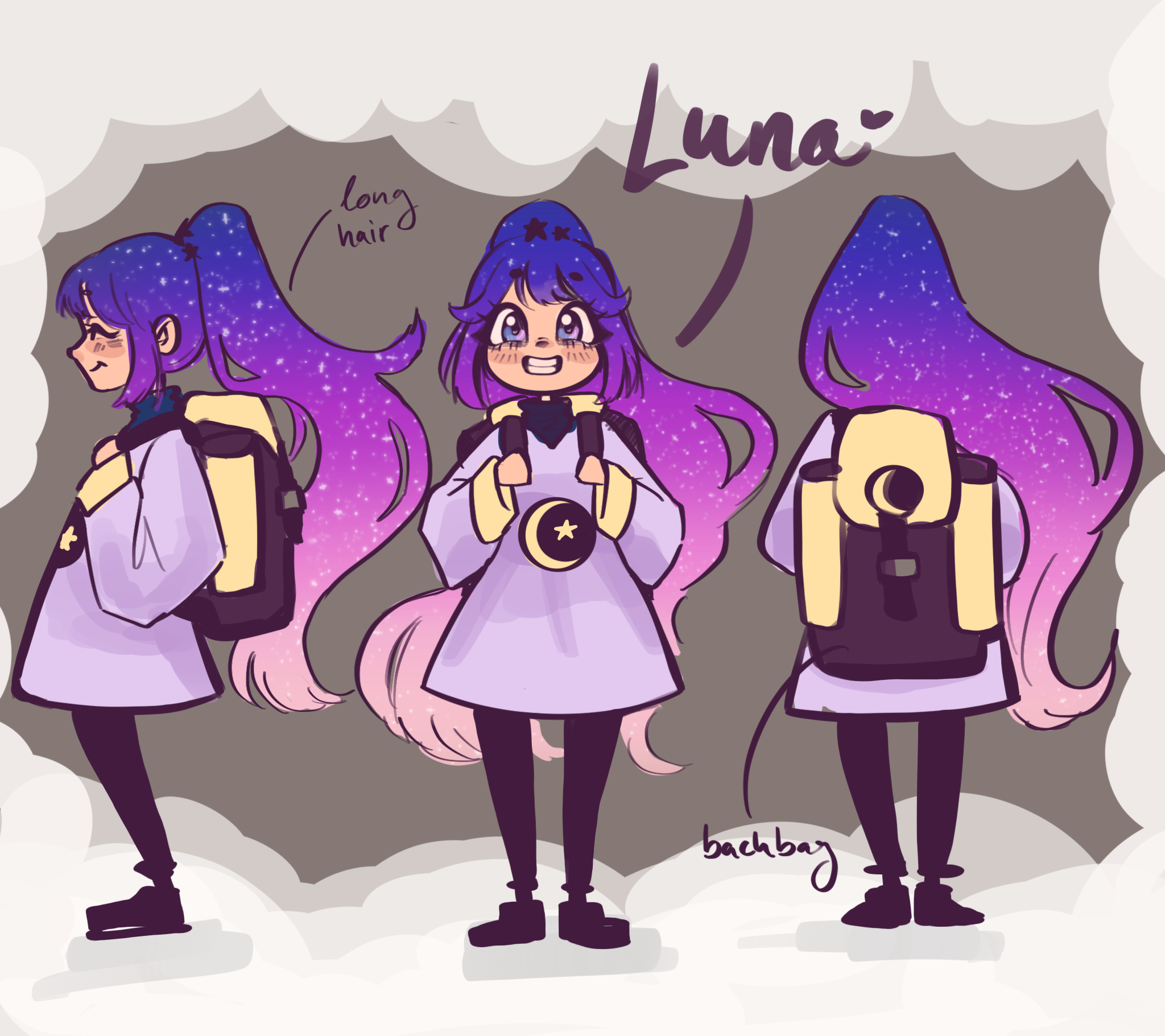 Luna Character Design